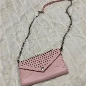 Rebecca Minkoff  pink studded Crossbody